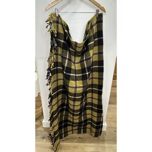 Cornish  Tarta Rug All Wool Throw Made In Scotland  56/48"